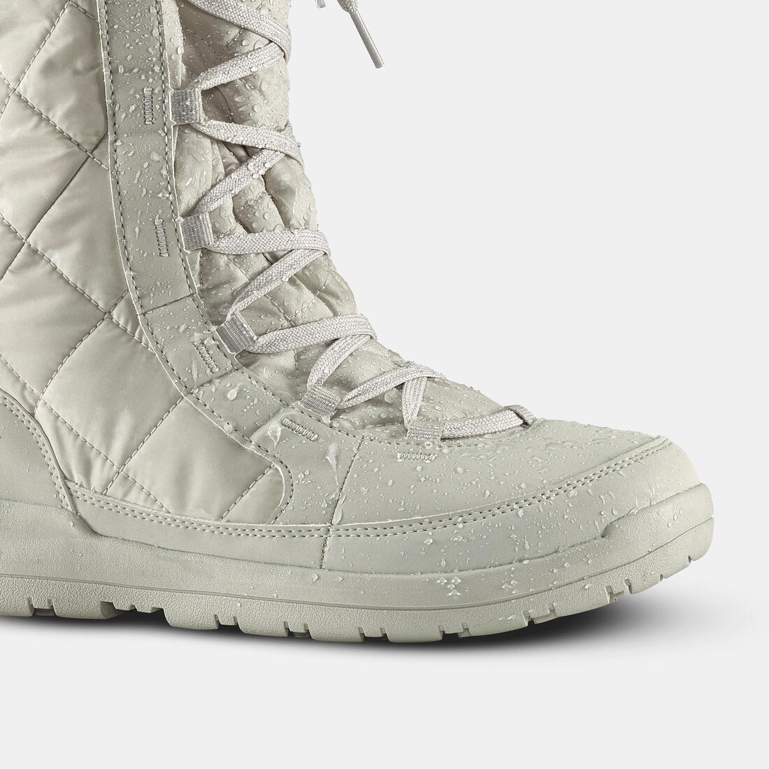 Botas de nieve altas, cálidas e impermeables para mujer NH500 - Image 3