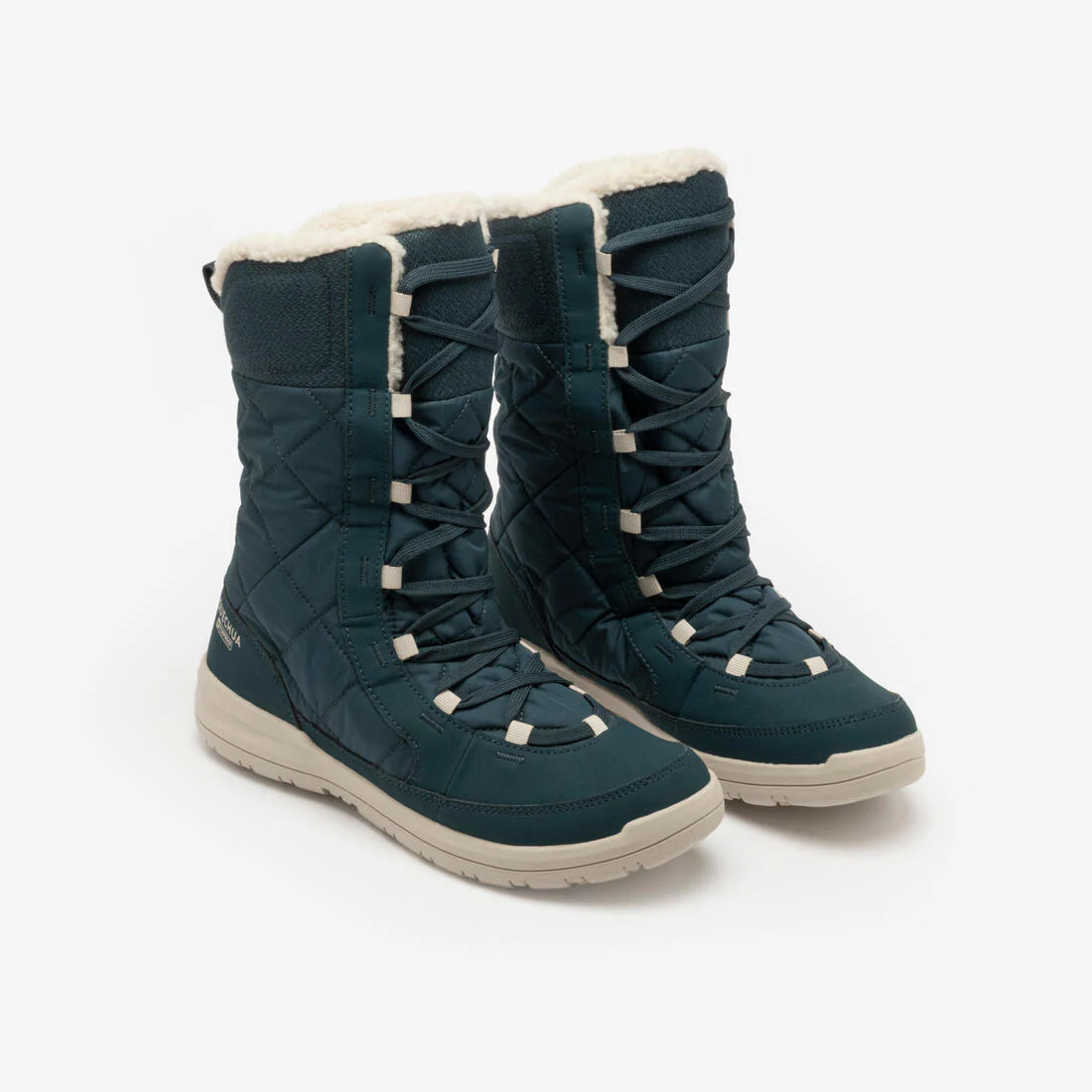 Botas de nieve altas, cálidas e impermeables para mujer NH500 - Image 4