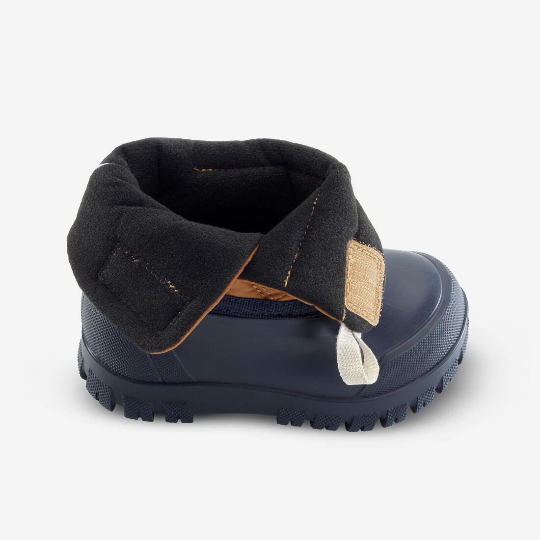 Botas de nieve cálidas niños 1-3 años, 500 marrón y - Image 3