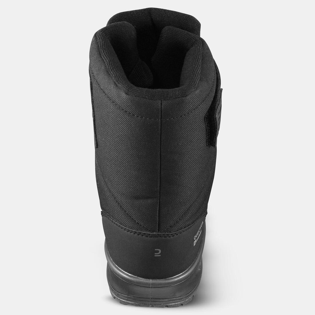Botas de nieve de senderismo cálidas e impermeables con tira autoadherente SH100 - Image 4