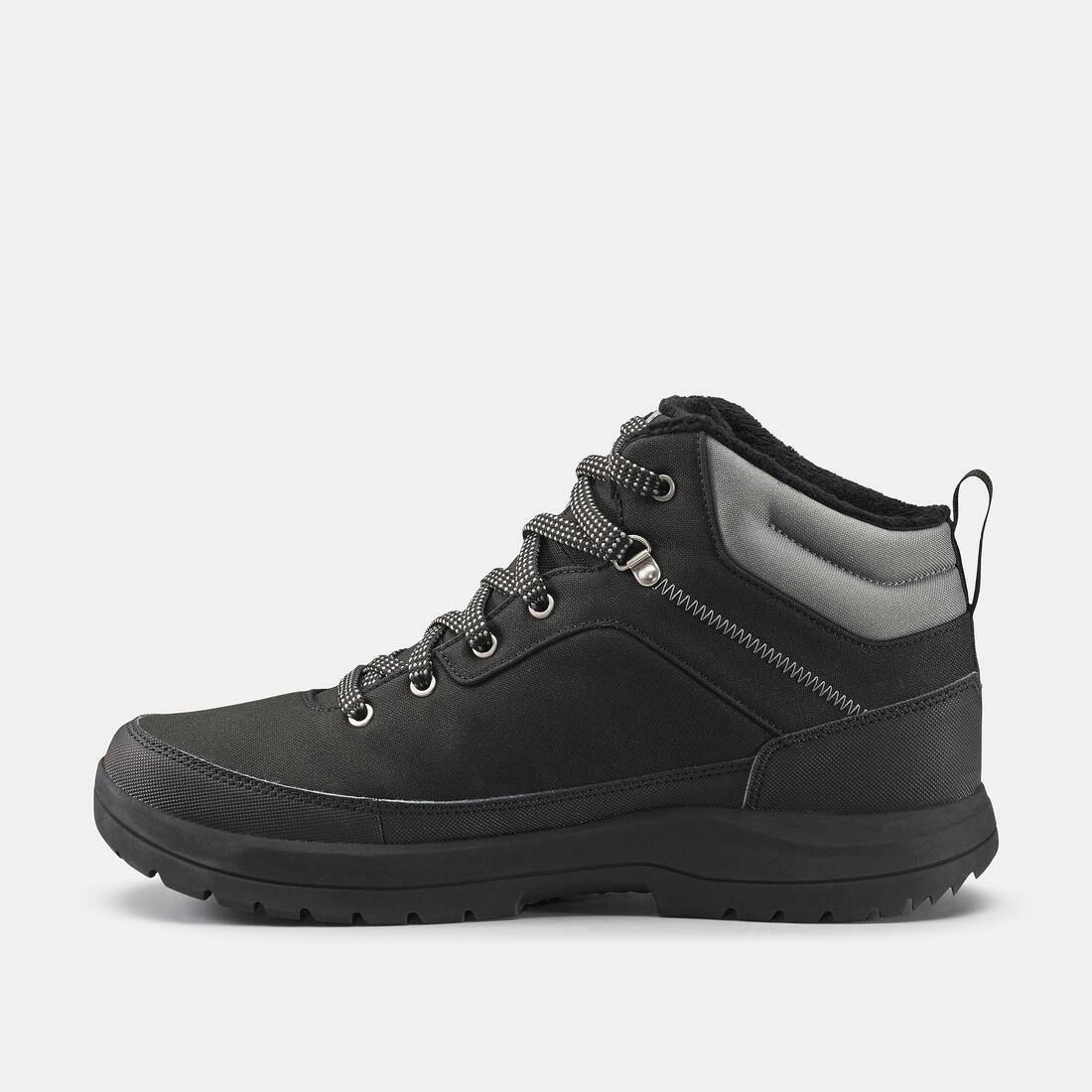 Botas de senderismo cálidas e impermeables de caña media para hombre SH100 - Image 3