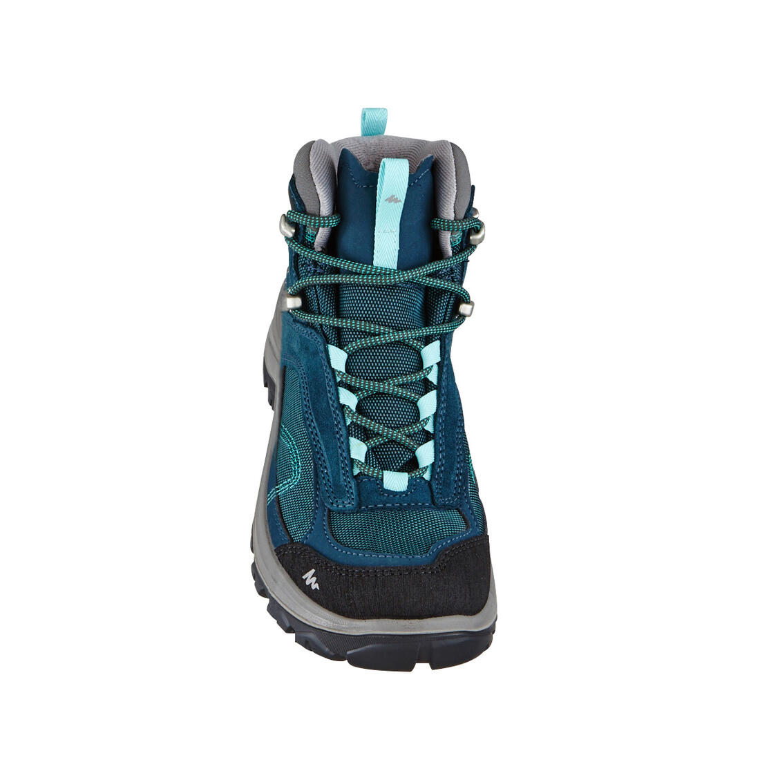 Botas de senderismo en montaña impermeables azul turquesa para mujer MH100 Mid - Image 29