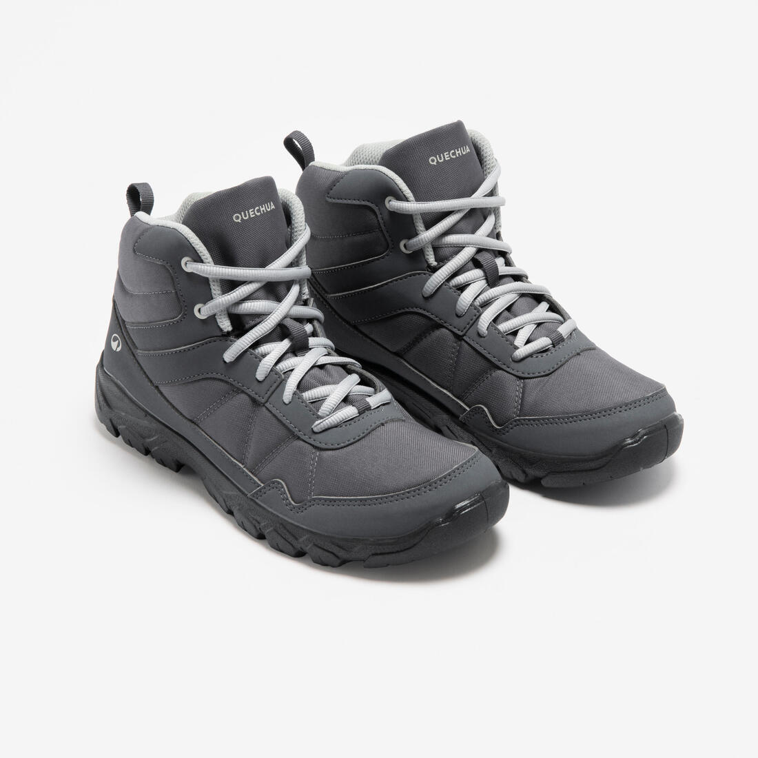 Botas de senderismo grises para mujer NH50 Mid - Image 2
