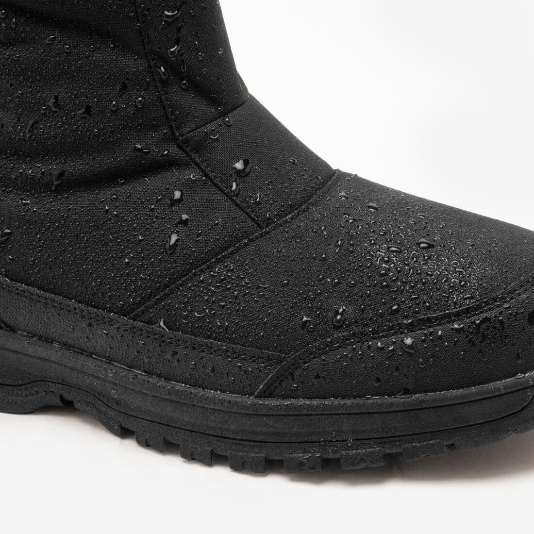 Botas de senderismo impermeables para nieve negras para hombre NH100 - Image 3