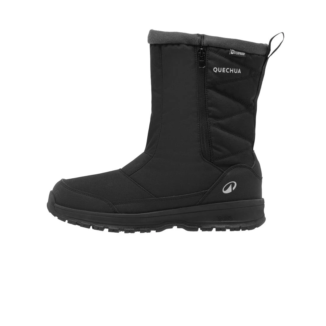 Botas de senderismo impermeables para nieve negras para hombre NH100 - Image 9