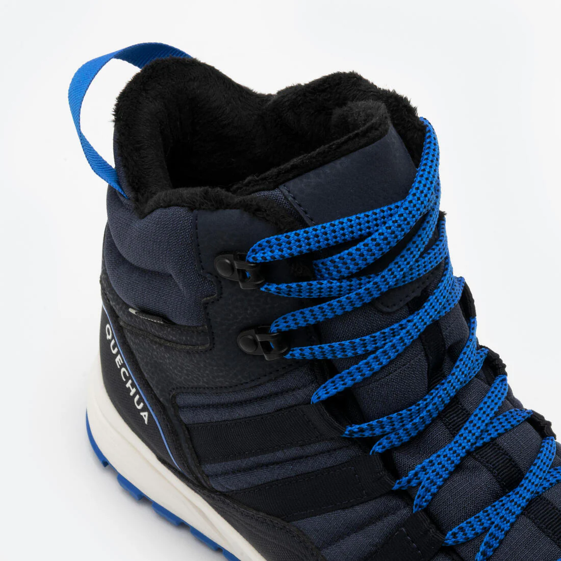 Botas de senderismo impermeables y cálidas cafés para hombre NH500 Mid - Image 16