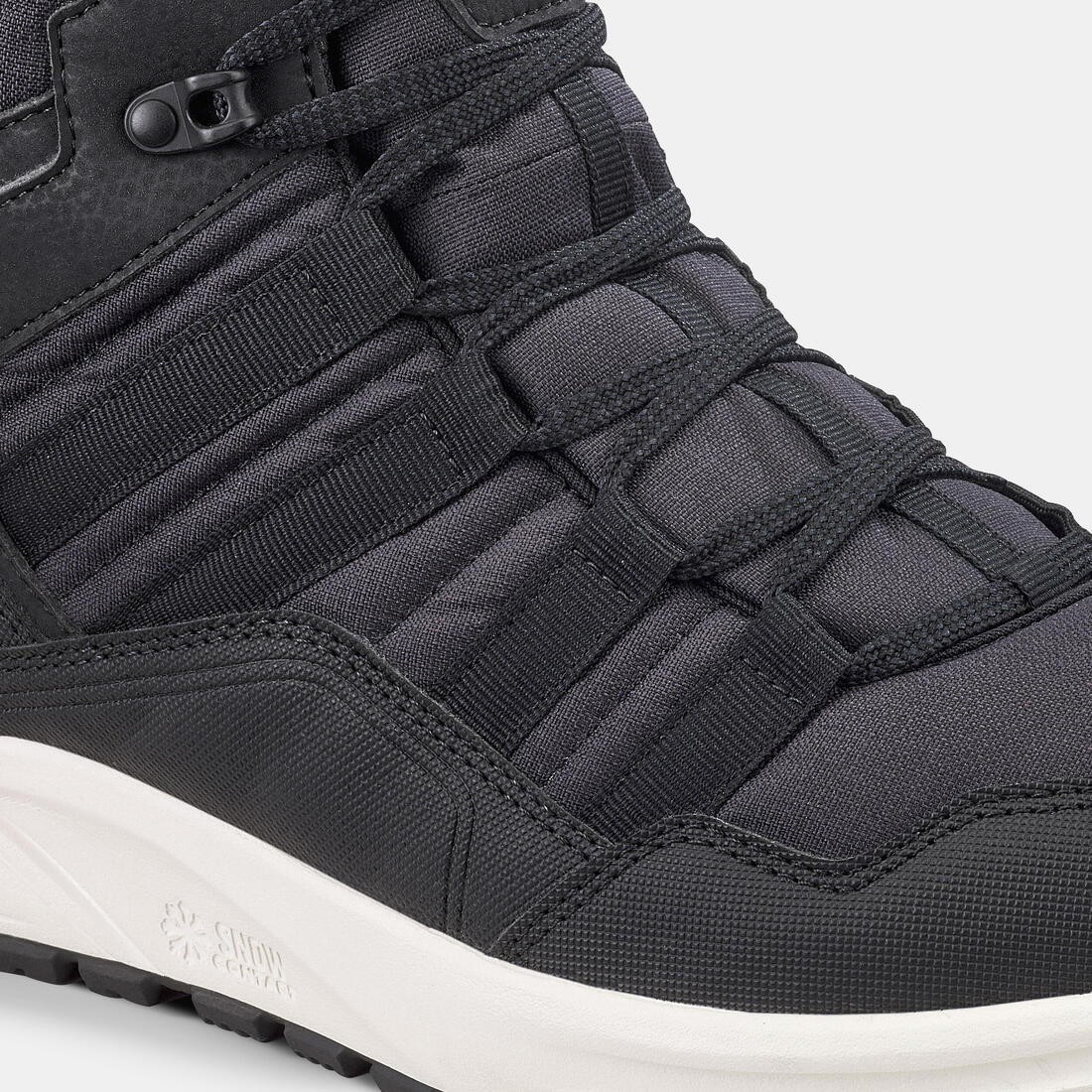 Botas de senderismo impermeables y cálidas cafés para hombre NH500 Mid - Image 17