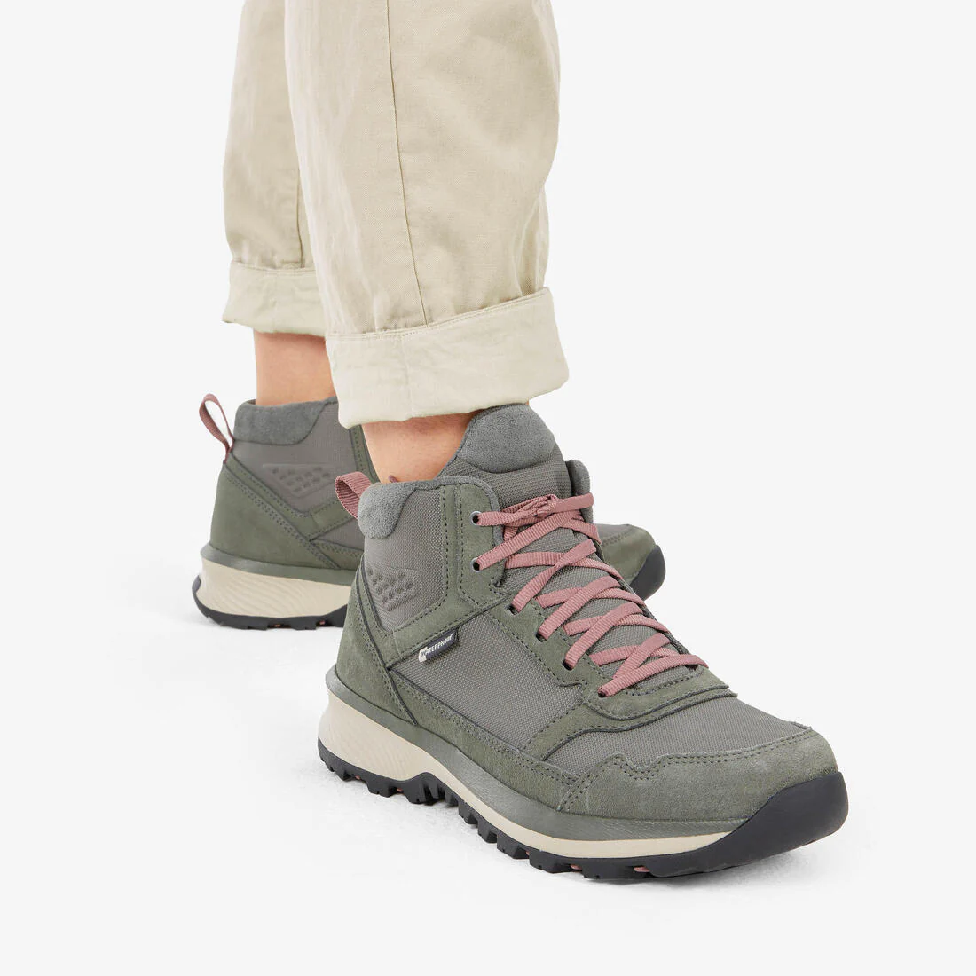 Botas de senderismo - NH500 Mid Piel WP - Mujer - Image 2