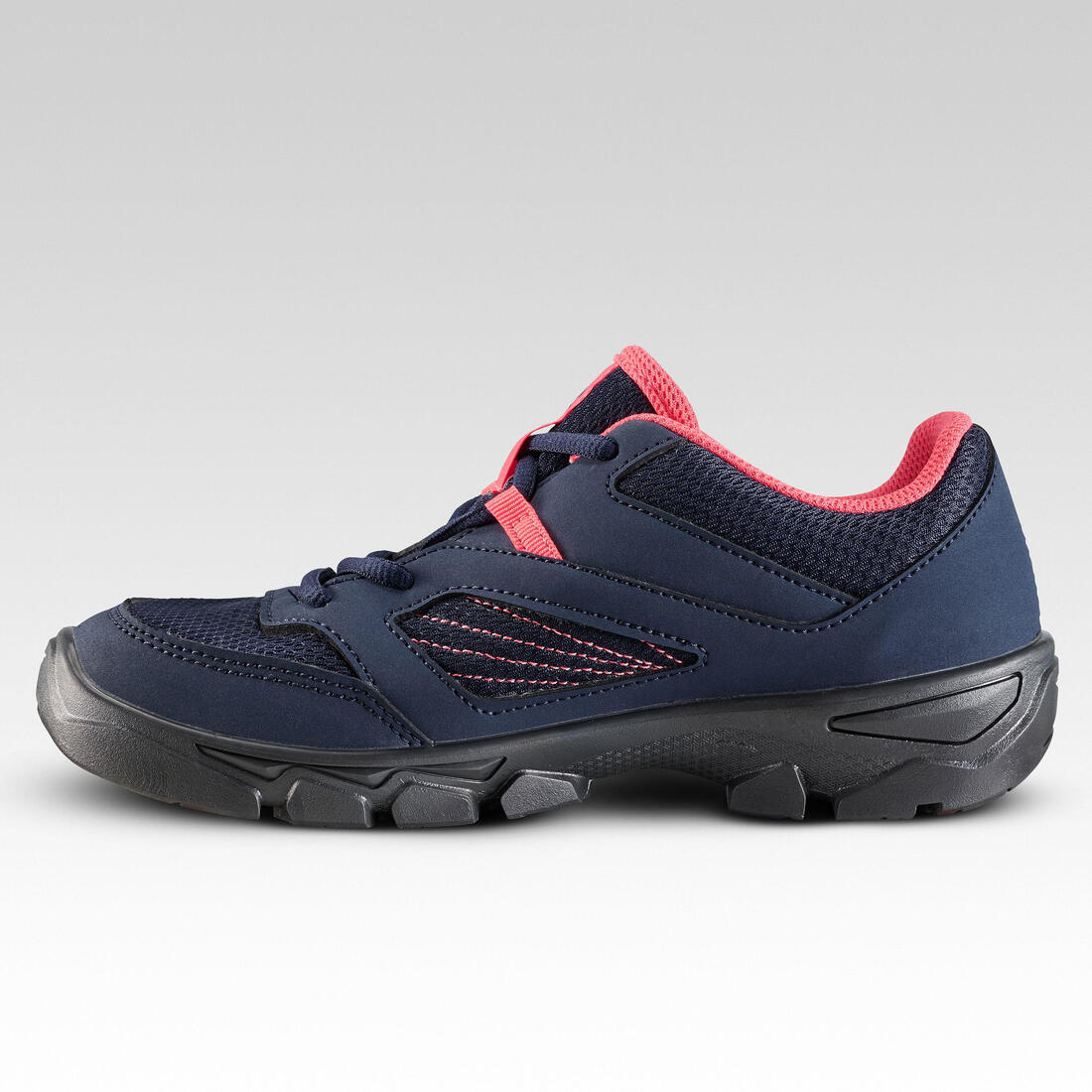 Botas de senderismo niños con agujetas MH100 caña baja azul coral 35 al 38 - Image 2