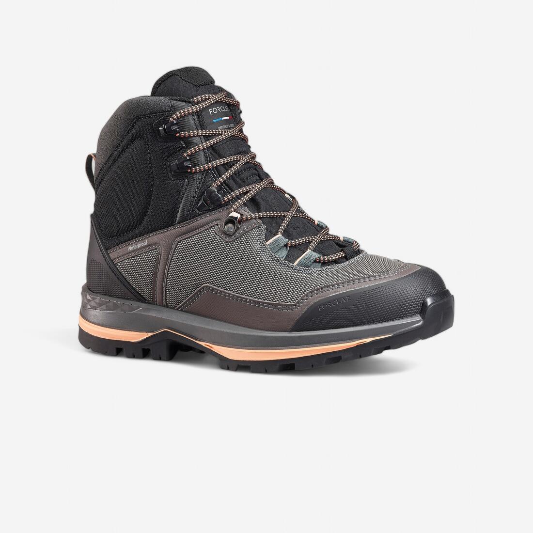 Botas de tela, impermeables de trekking - contact - MT100 TEX - M