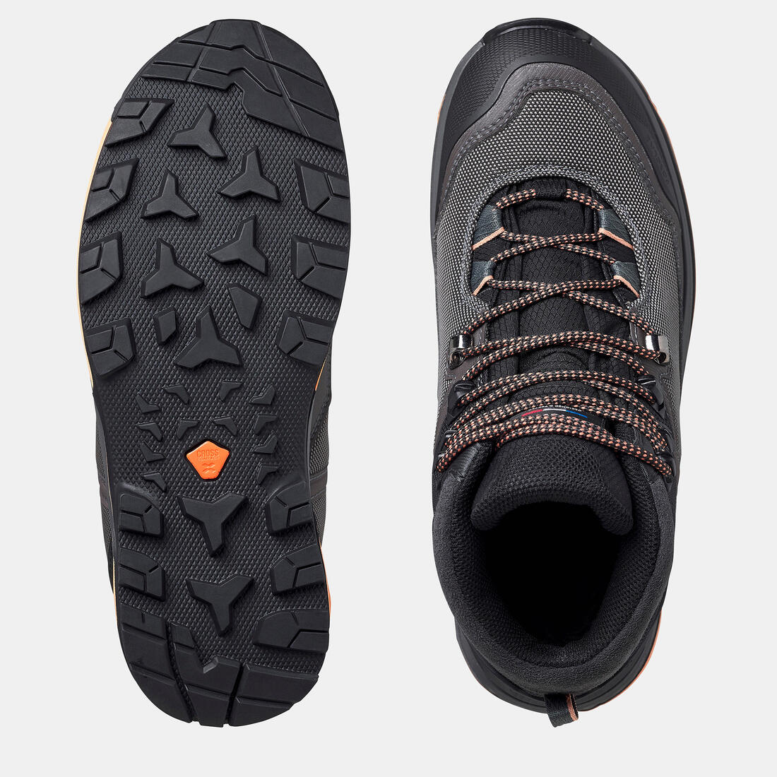 Botas de tela, impermeables de trekking - contact - MT100 TEX - M - Image 3