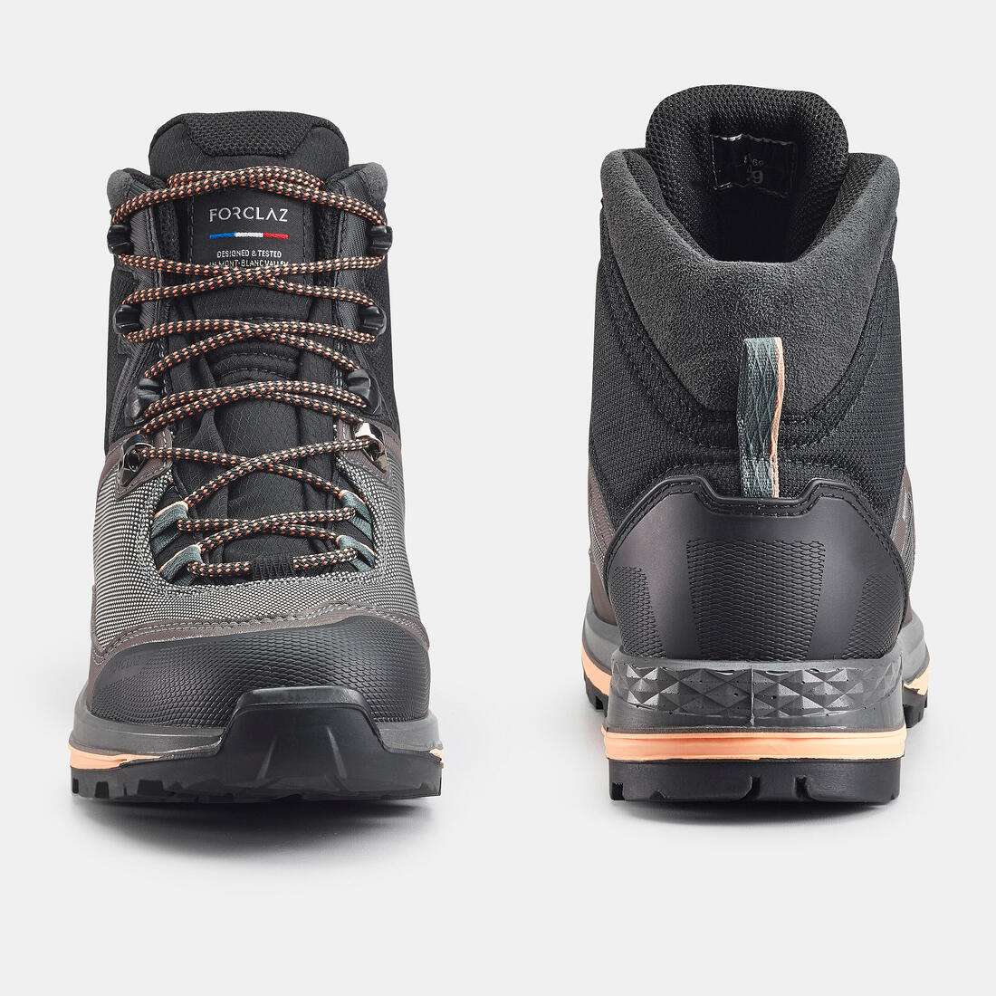 Botas de tela, impermeables de trekking - contact - MT100 TEX - M - Image 4