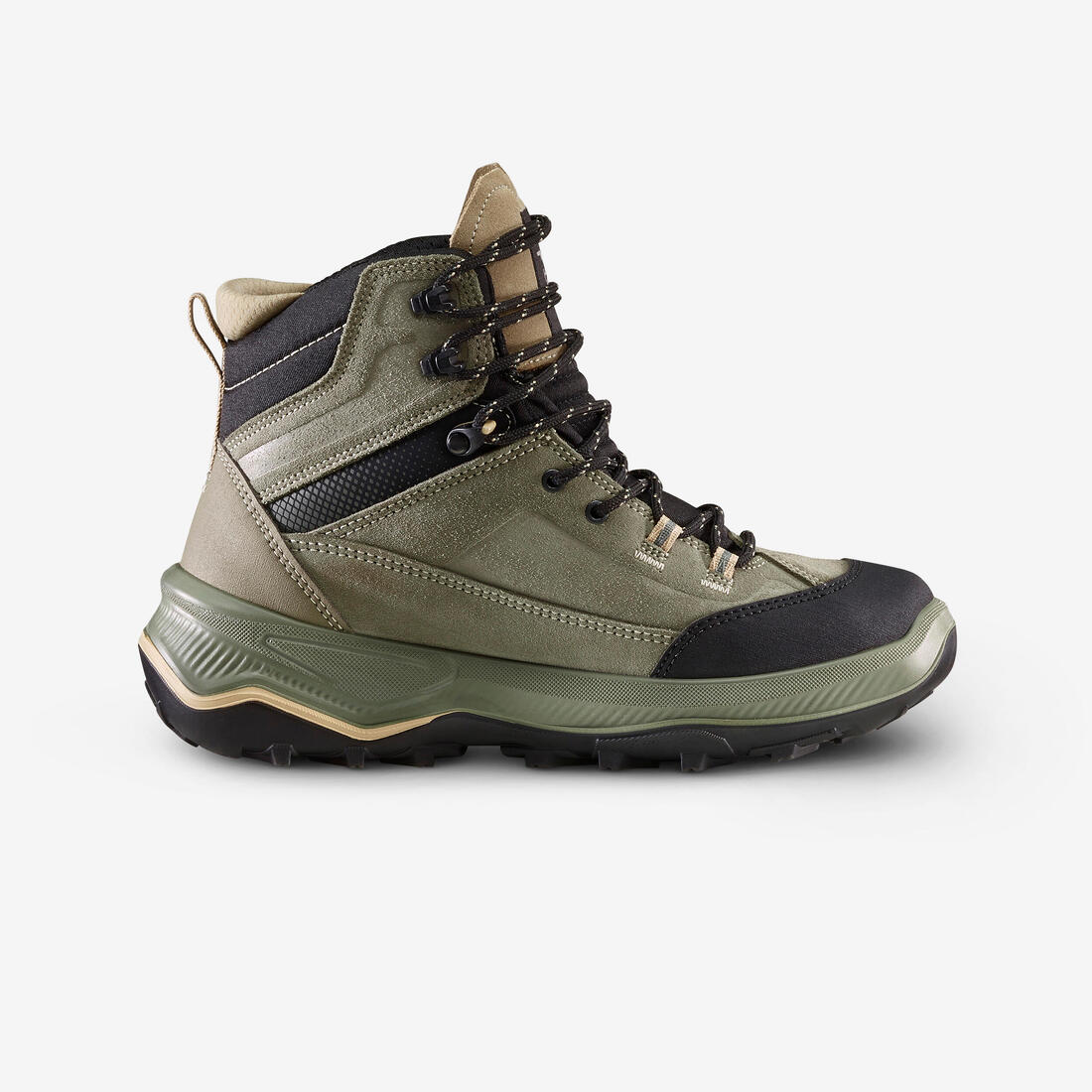 Botas de trekking de piel impermeables para mujer MT100 - Image 5