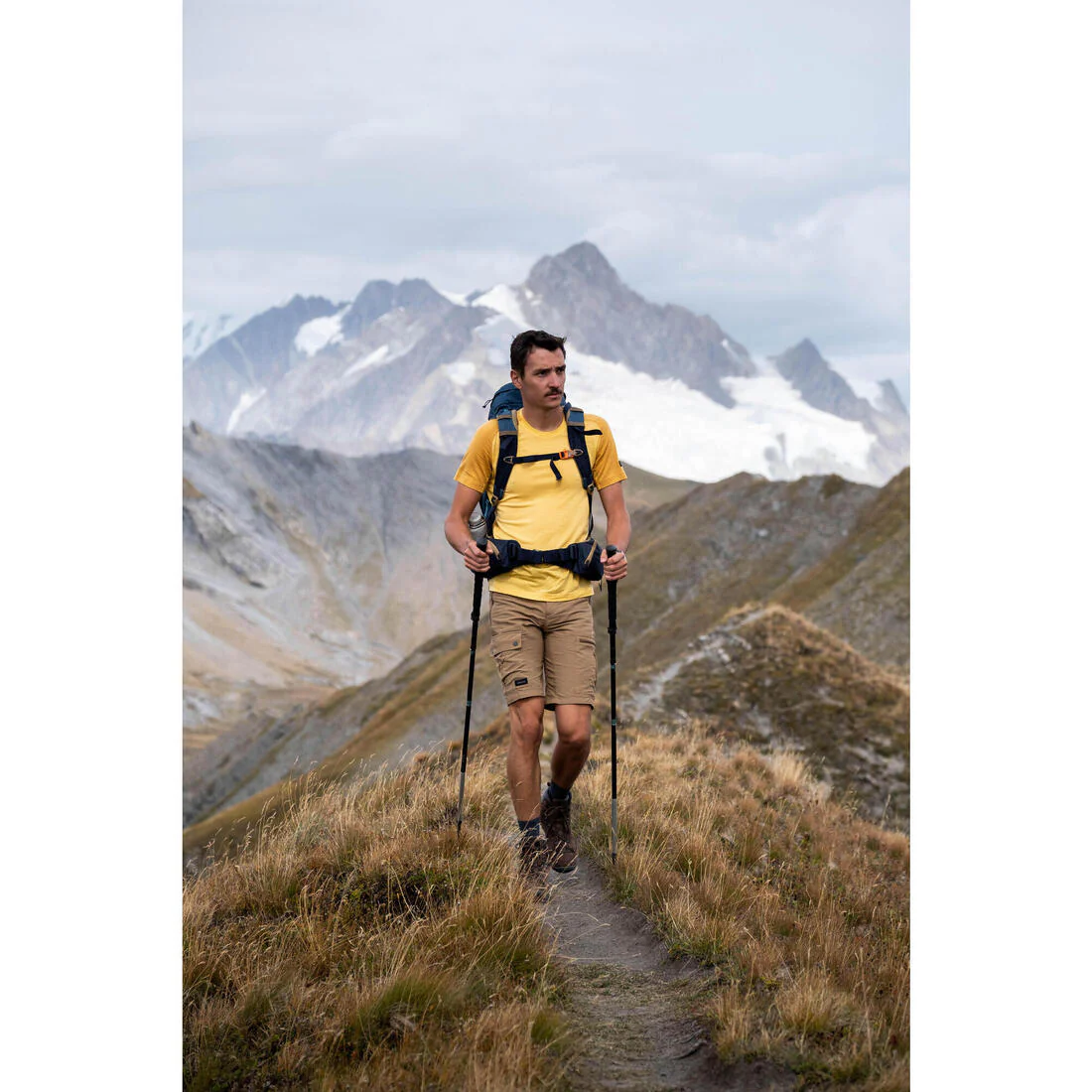 BOTAS DE TREKKING PIEL IMPERMEABLES - MT500 - HOMBRE CAÑA ALTA - Image 7