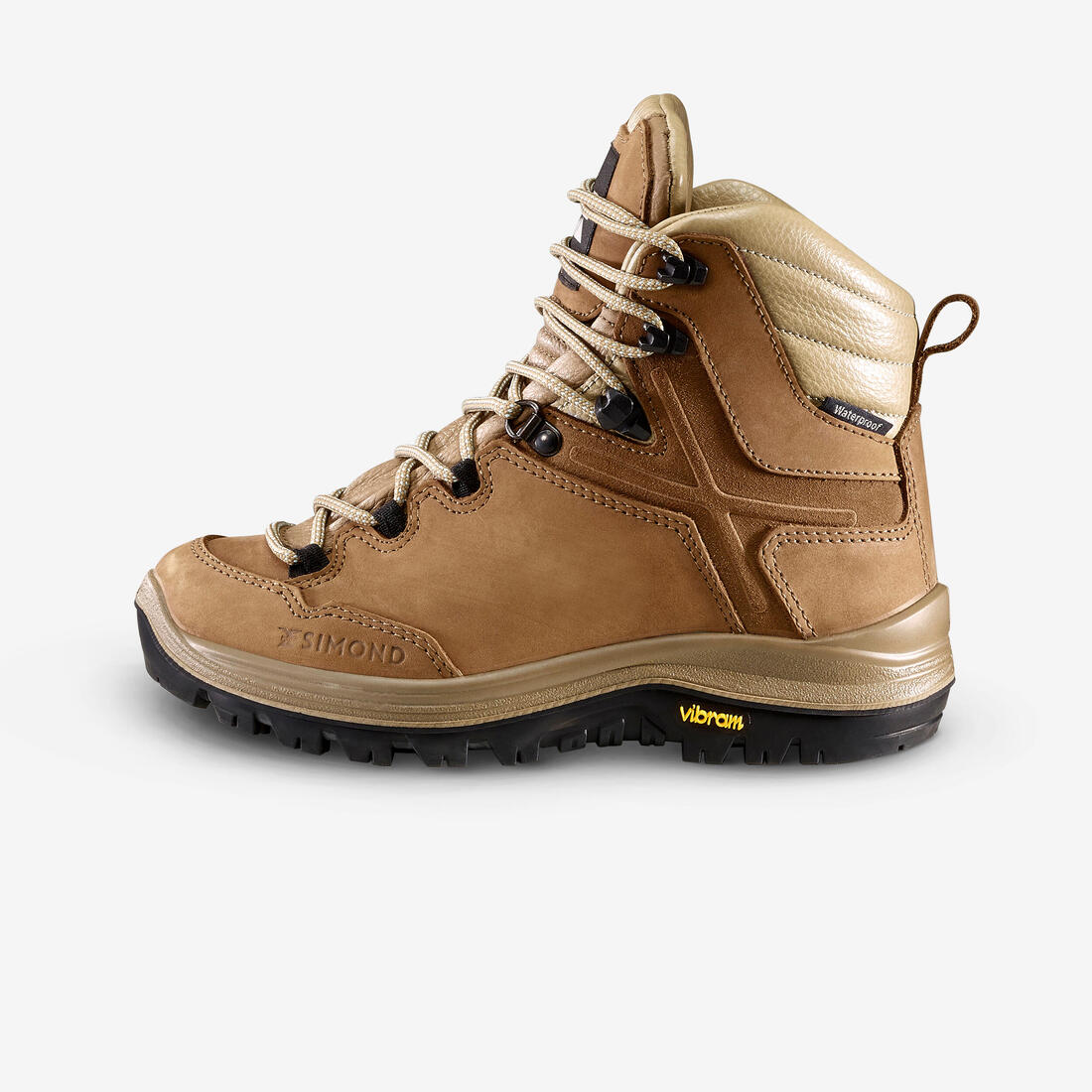 BOTAS DE TREKKING PIEL IMPERMEABLES - VIBRAM - MT500 LEATHER - MUJER CAÑA ALTA