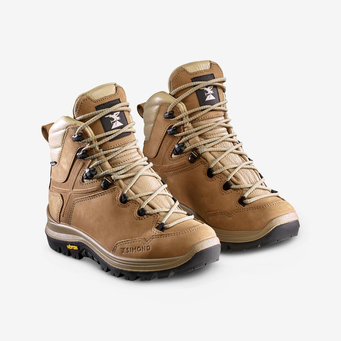 BOTAS DE TREKKING PIEL IMPERMEABLES - VIBRAM - MT500 LEATHER - MUJER CAÑA ALTA - Image 2
