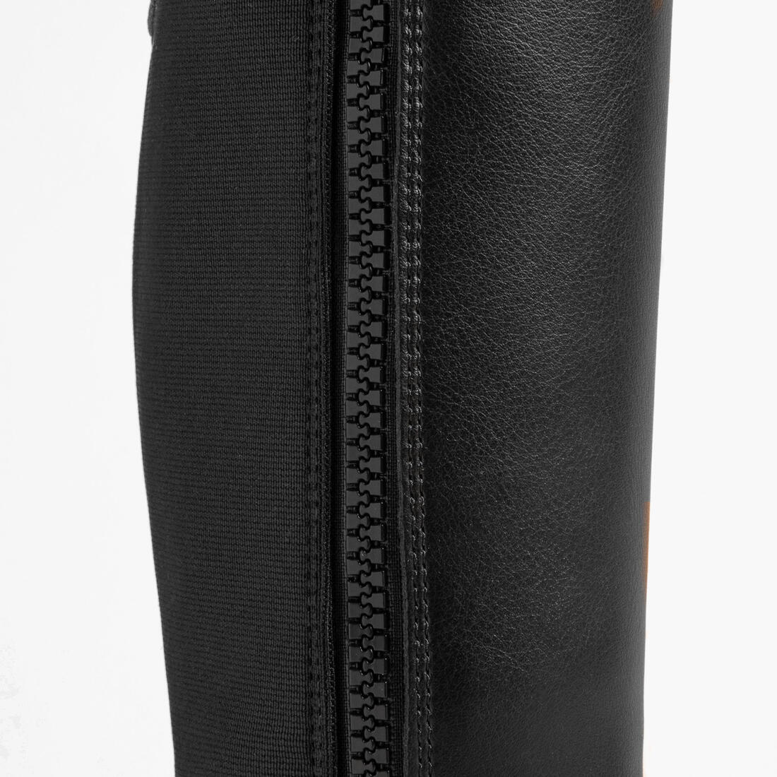 Botas Equitación 500 Adultos Negro Sintético - Image 6