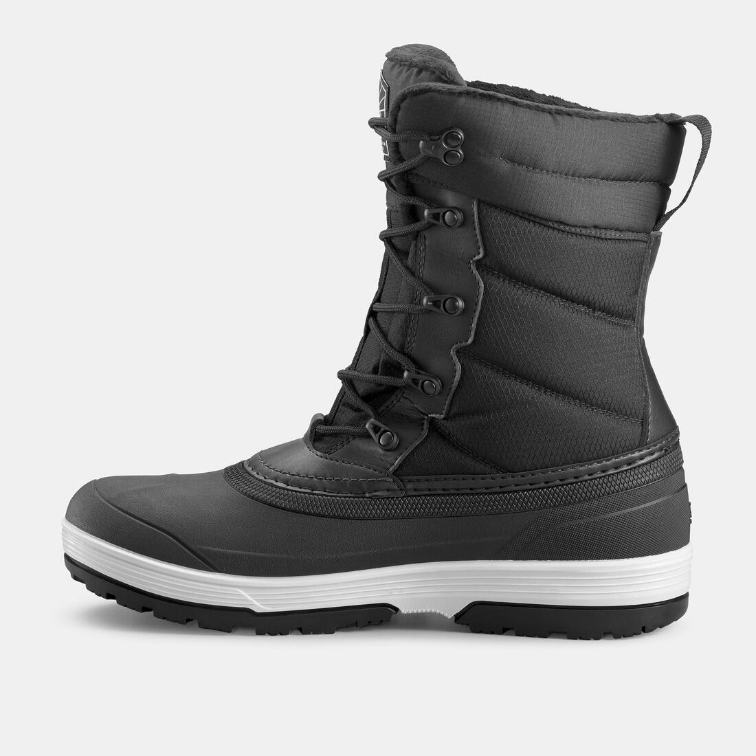 Botas nieve cálidas impermeables de senderismo - SH500 cordones - hombre - Image 3