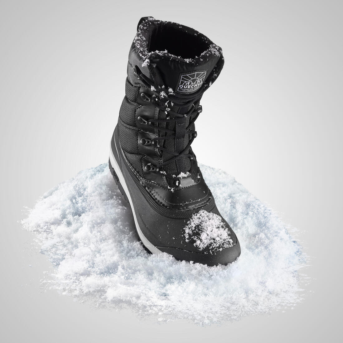 Botas nieve cálidas impermeables de senderismo - SH500 cordones - hombre - Image 6
