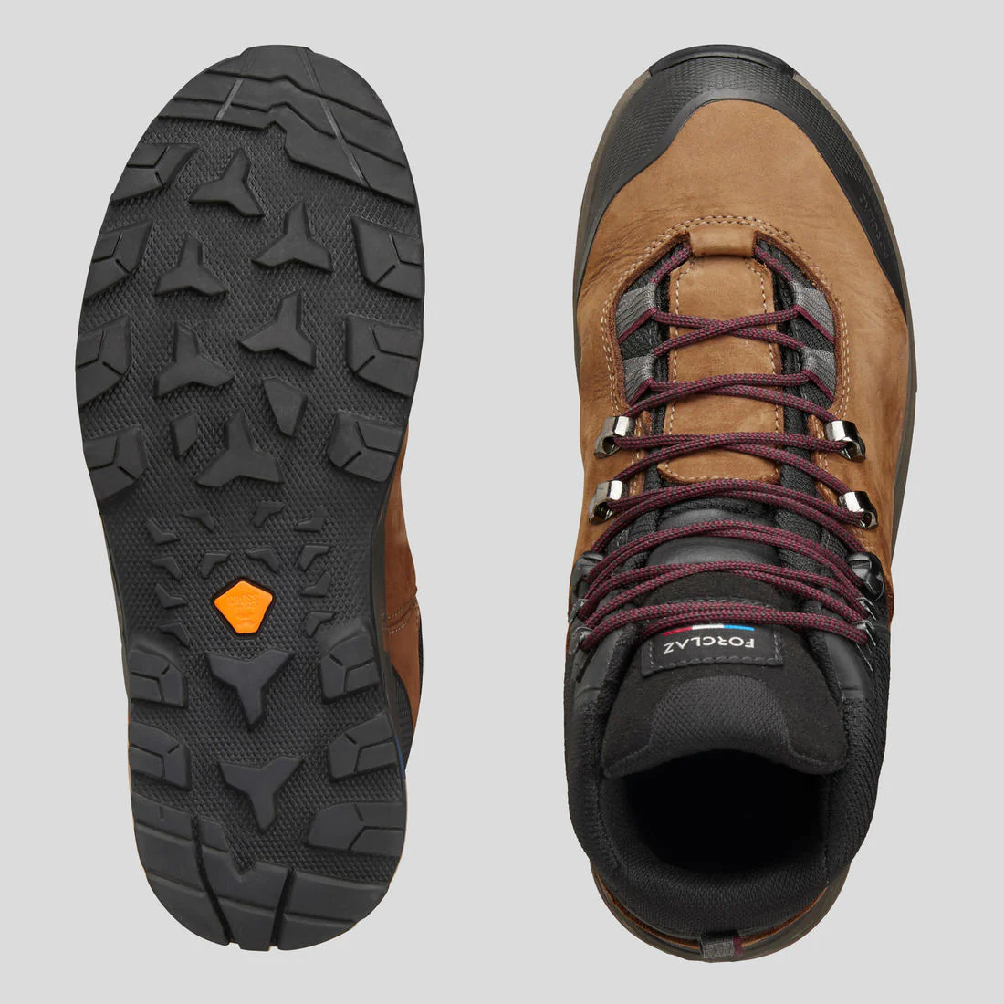 Botas piel, impermeables de trekking para mujer - contact®- MT100 PIEL - Image 3