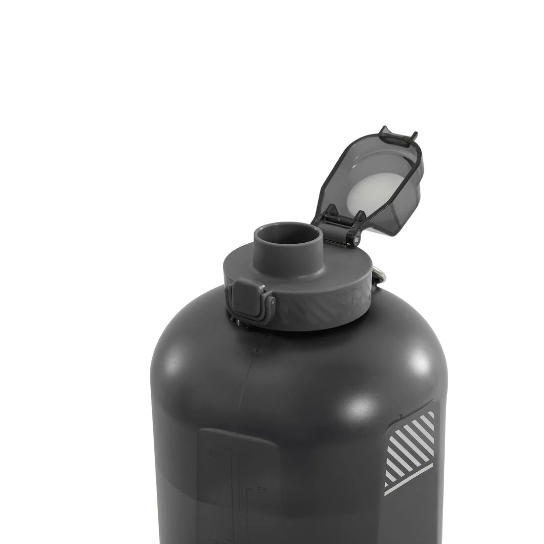 Botella de musculación de 2.2 L gris - Image 4