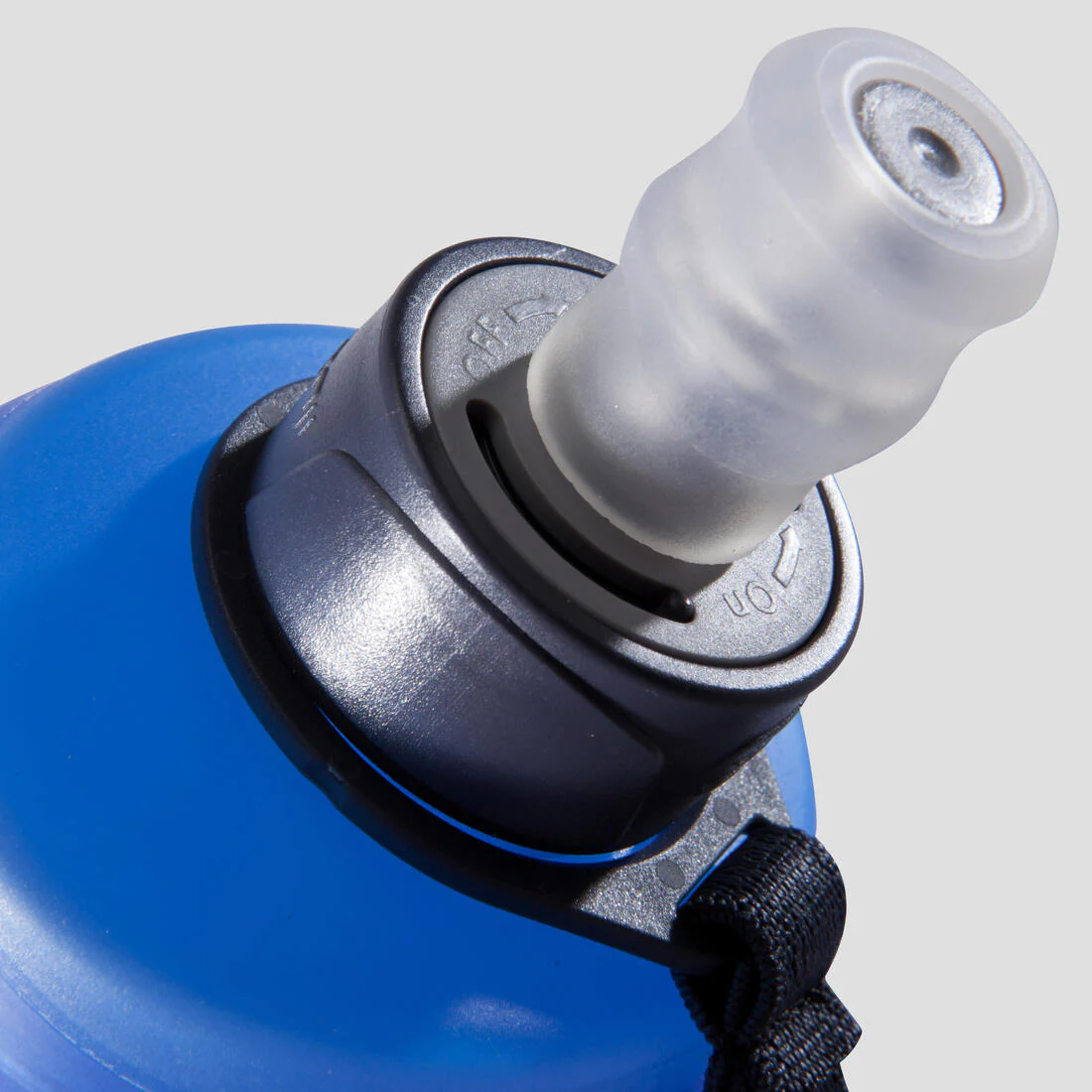 Botella de running flexible azul de 250 ml - Image 2