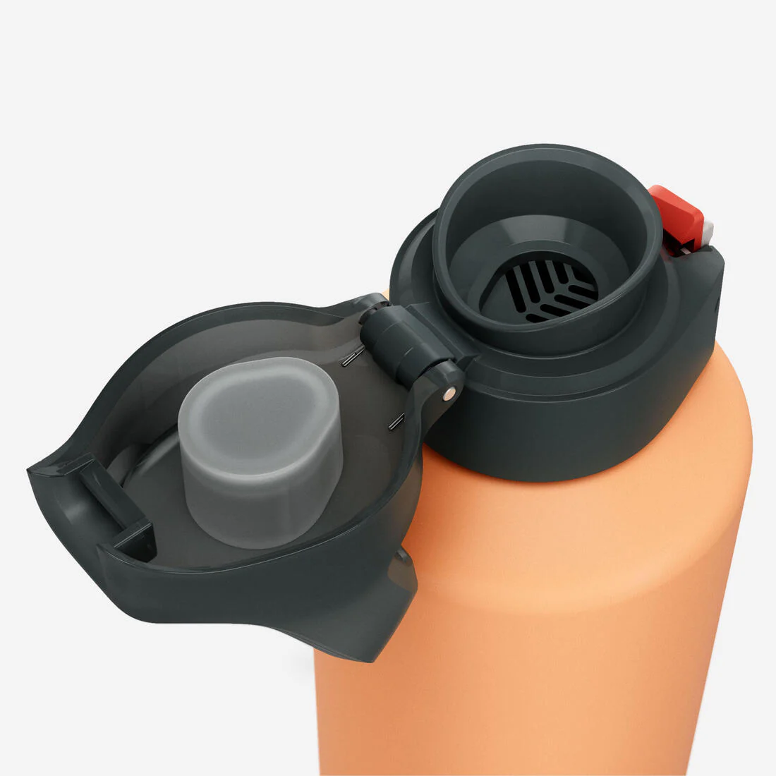 Botella de senderismo de aluminio con tapón apertura rápida de 1 L 500 - Image 10