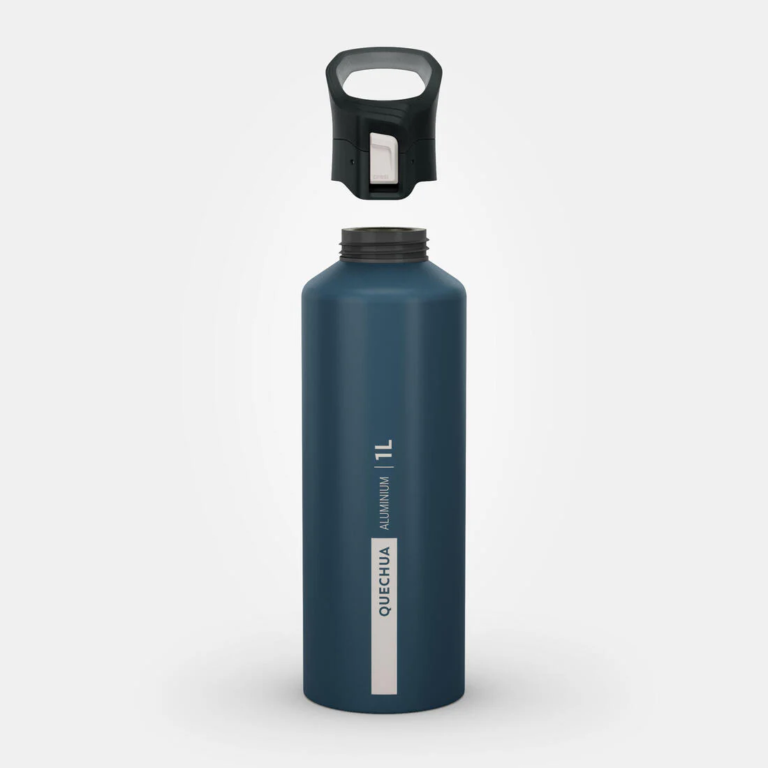 Botella de senderismo de aluminio con tapón apertura rápida de 1 L 500 - Image 5