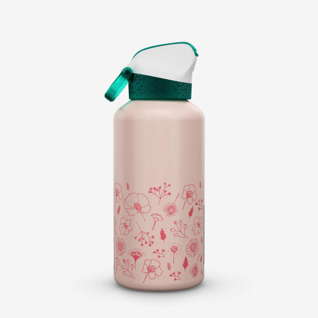 Botella de camping de aluminio con tapón instantáneo de 0.6 L para niños 500 - Image 10