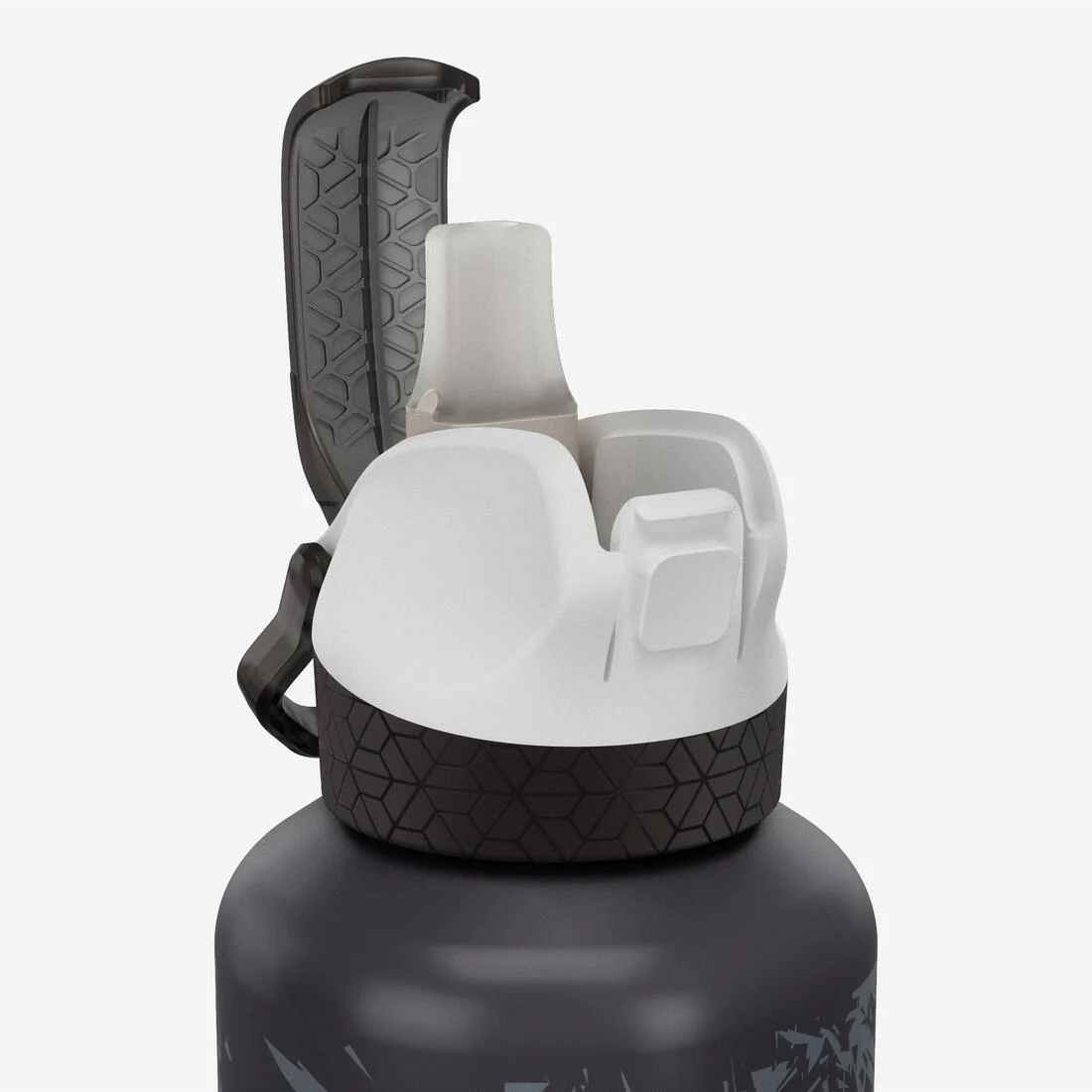 Botella de camping de aluminio con tapón instantáneo de 0.6 L para niños 500 - Image 16