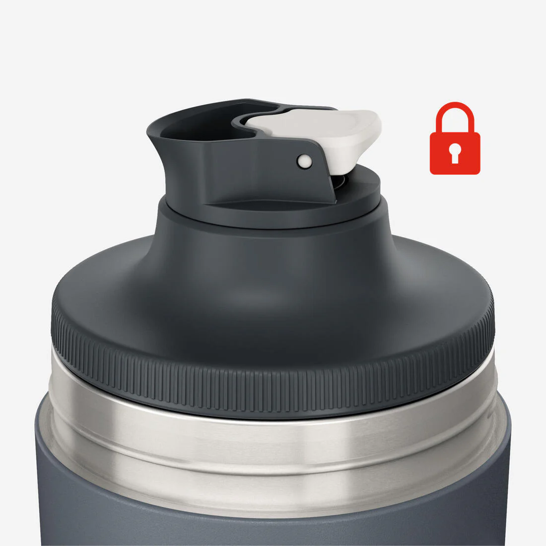 Botella de senderismo y camping isotérmica de acero inoxidable de 1.5 L 900 - Image 9