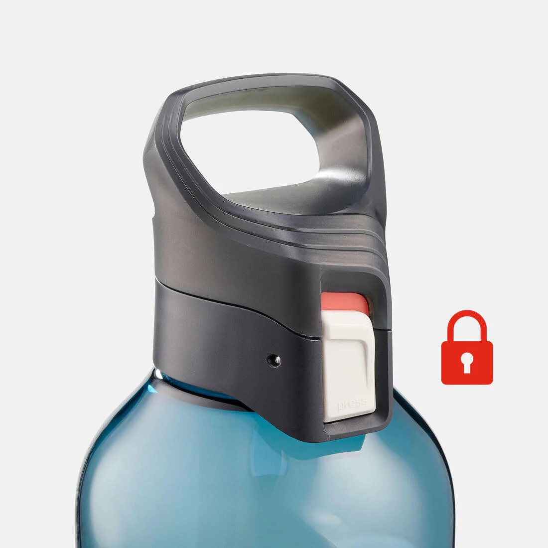 Botella Ecozen® 1,2L con tapón de apertura rápida para senderismo - Image 6