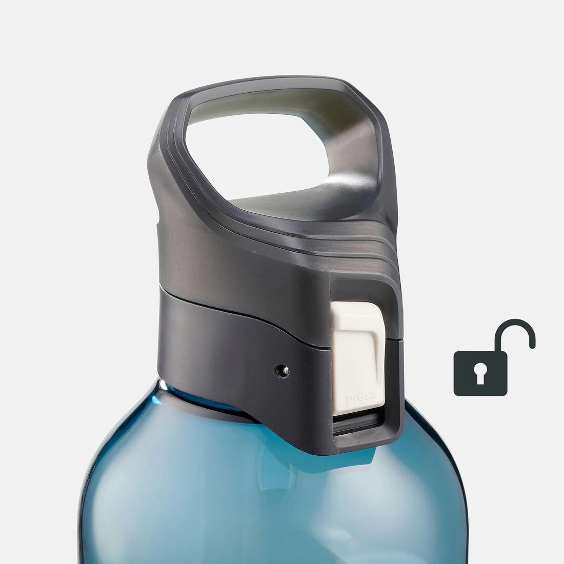 Botella Ecozen® 1,2L con tapón de apertura rápida para senderismo - Image 7