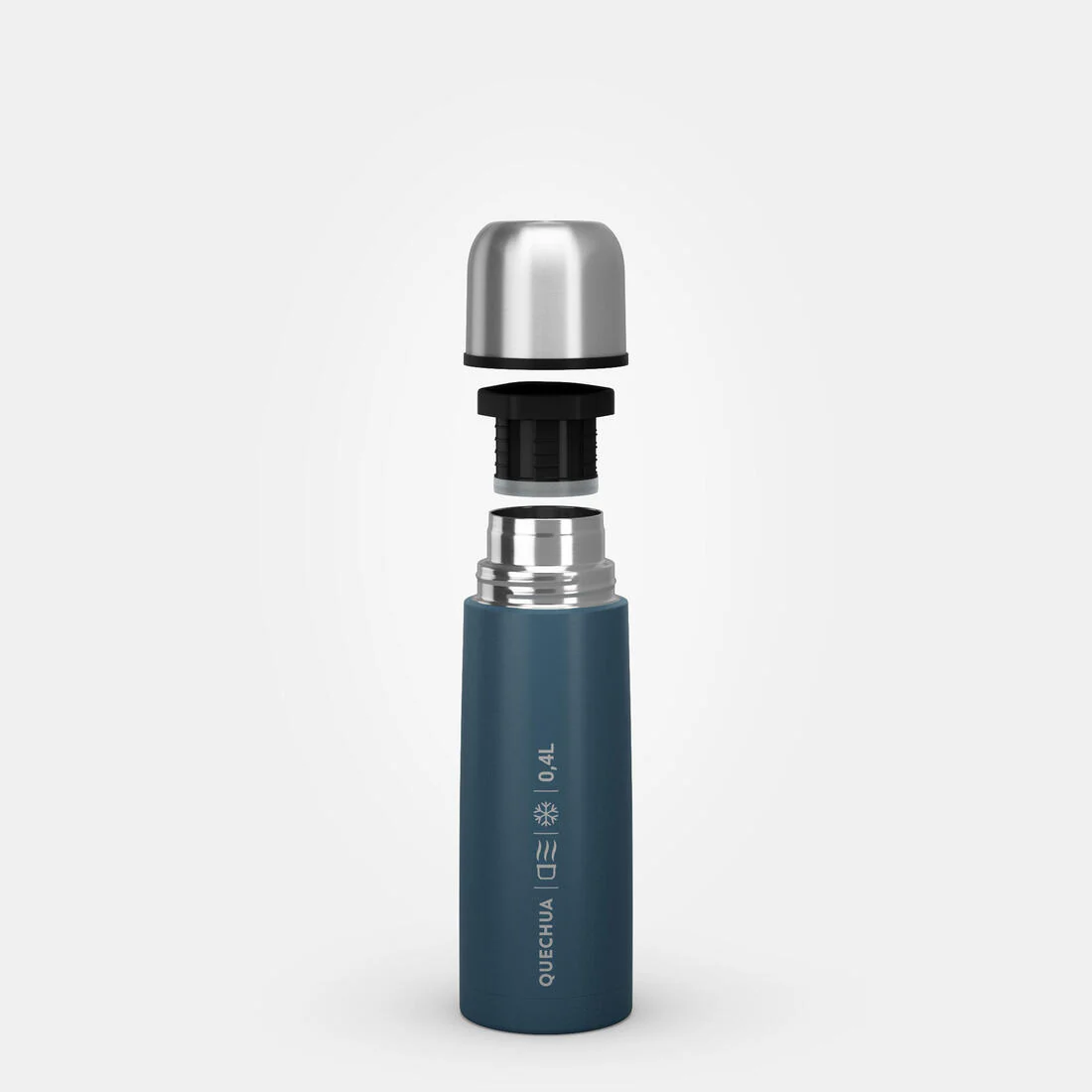 Botella isotérmica inox 0,4L con vaso para senderismo - Image 15