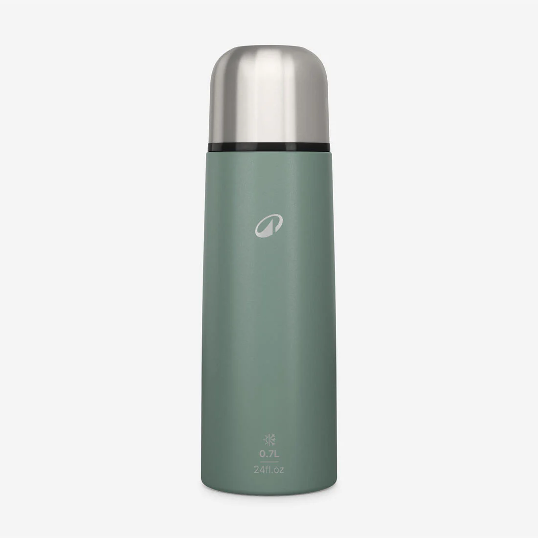 Botella isotérmica inox 0,7L con vaso para senderismo