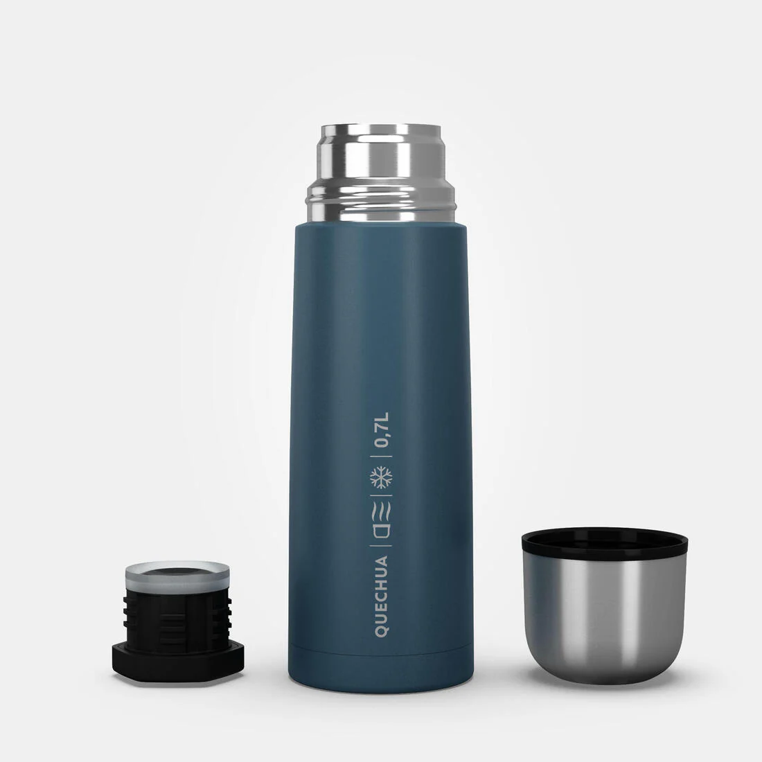Botella isotérmica inox 0,7L con vaso para senderismo - Image 3