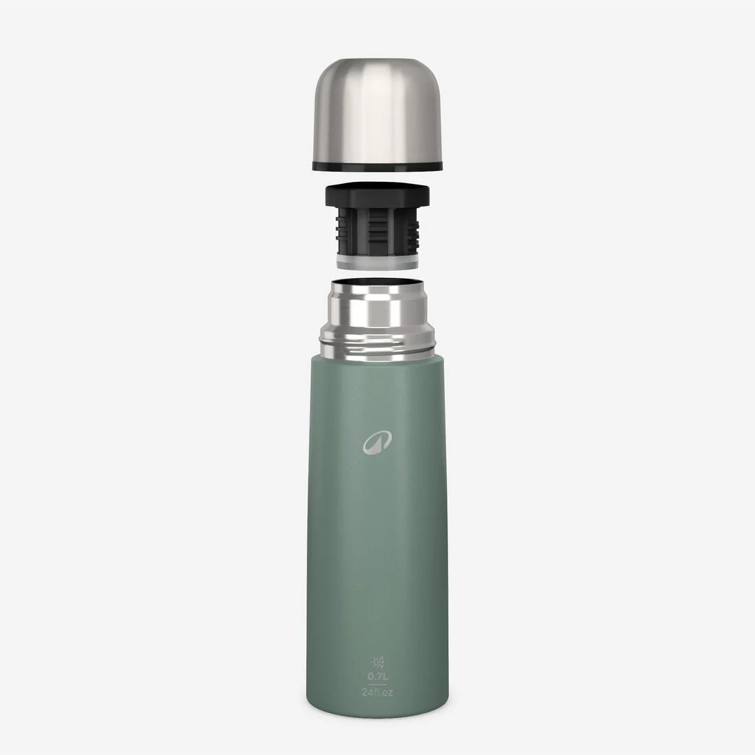 Botella isotérmica inox 0,7L con vaso para senderismo - Image 7