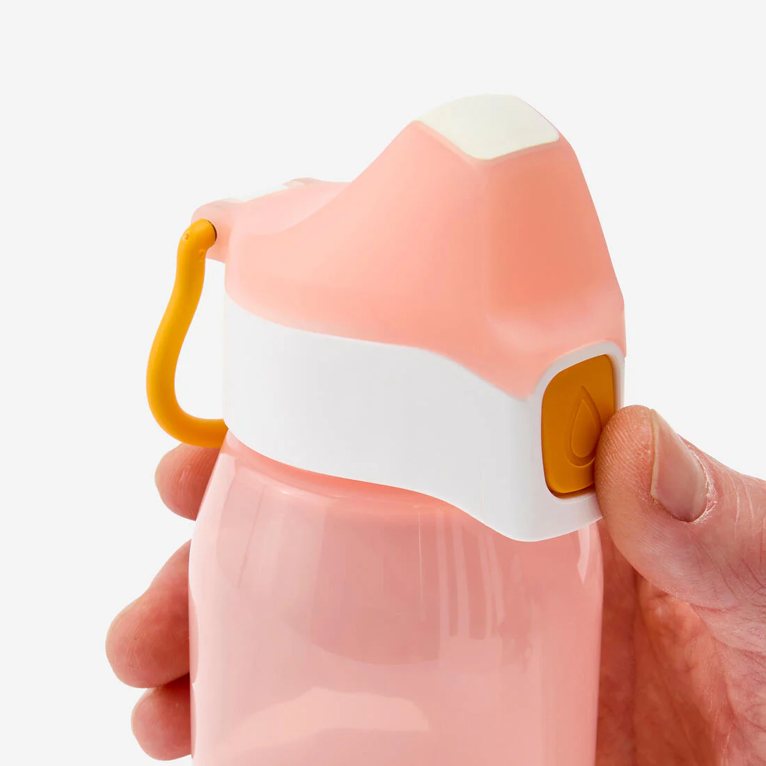 Botella para bicicleta de 350 ml rosa para niños de 3 a 6 años - Image 12