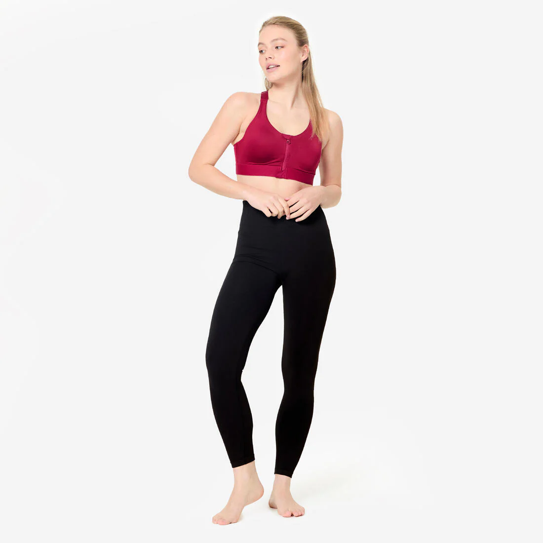 Brassiere-top de fitness de sujeción alta para mujer - Image 8