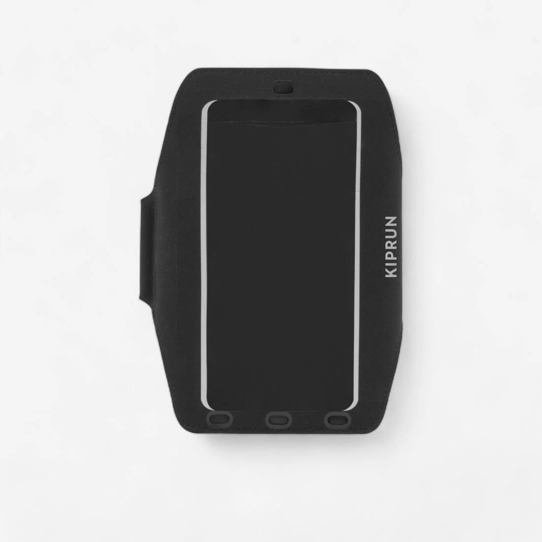 Brazalete de running para celular muy grande negro para hombre y mujer Kiprun - Image 3