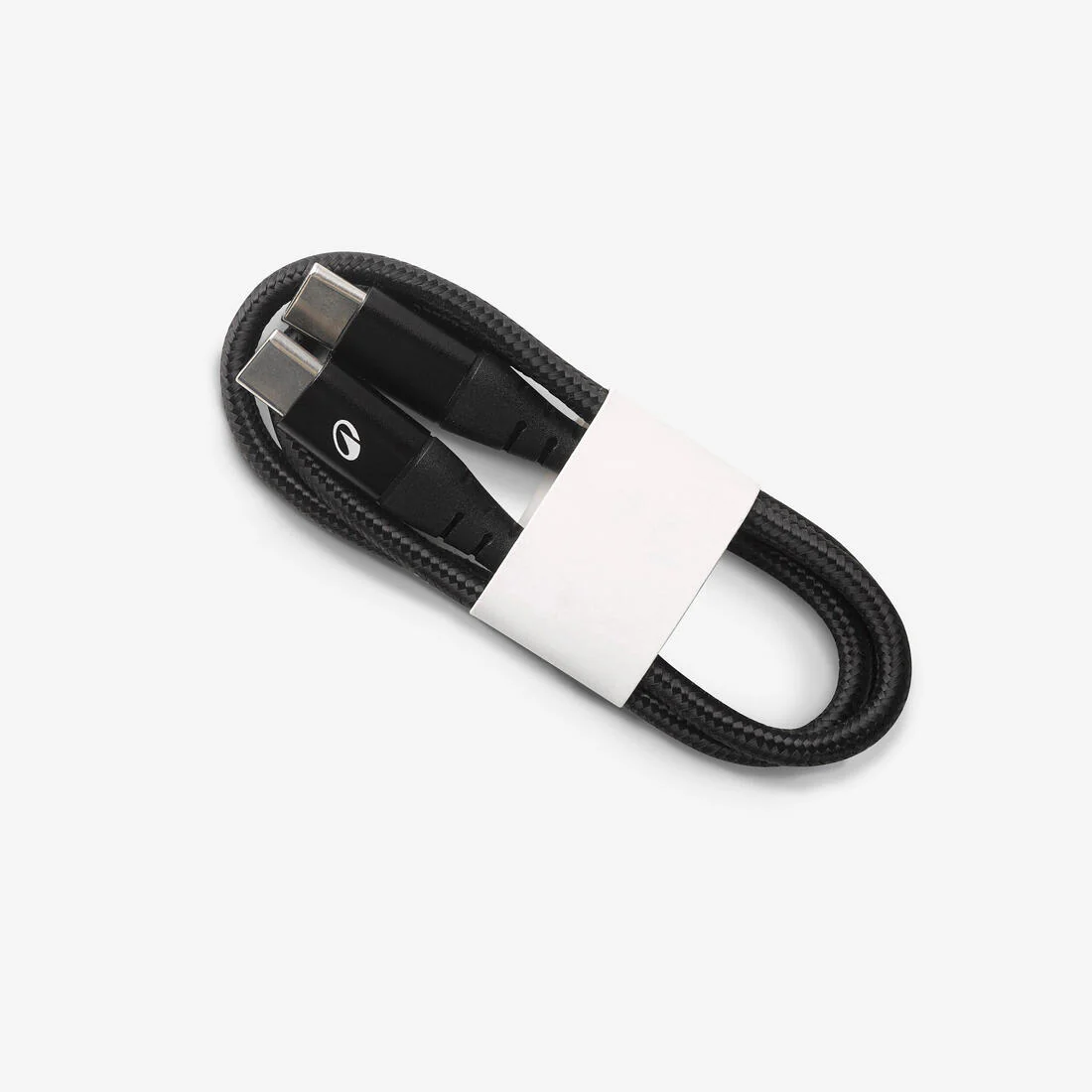 Cable USB-C de 60 W negro de 50 cm