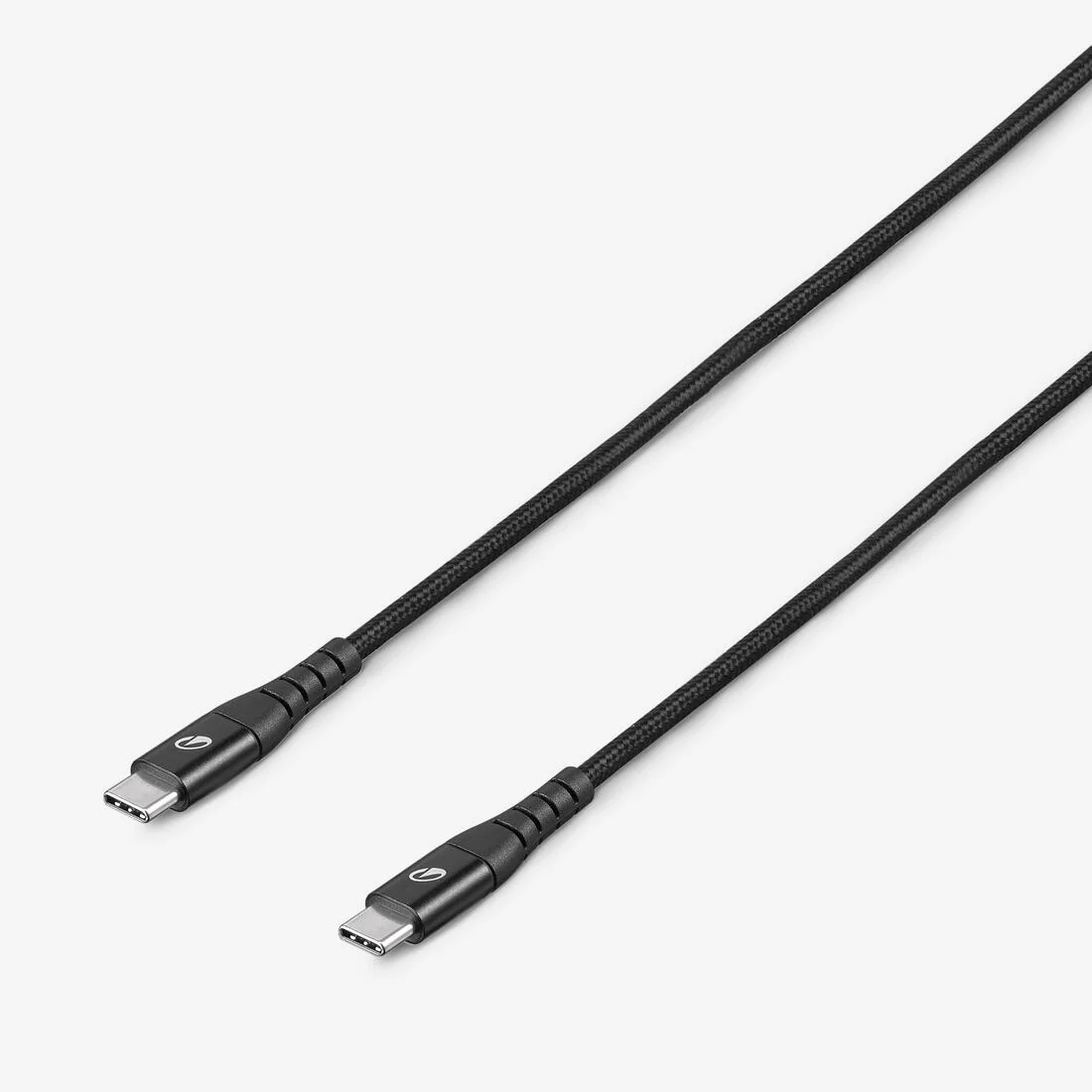 Cable USB-C de 60 W negro de 50 cm - Image 2