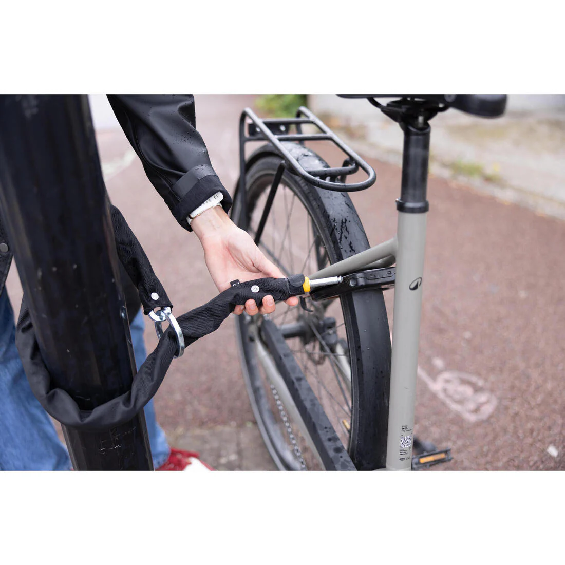 Cadena antirrobo para bicicleta complementaria con cadena Plug-In 900 ART 2 - Image 5