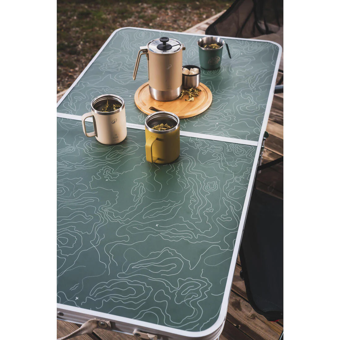 Cafetera, hervidor y tetera de camping portátil 3 en 1 de 0.6 L a 0.8 L - Image 8