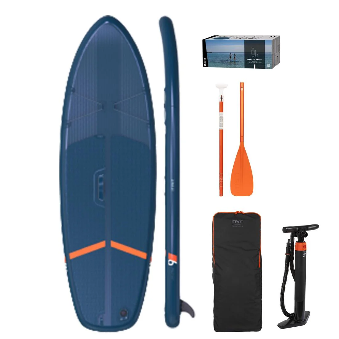 Caja de quilla de SUP corta de repuesto inflable Itiwit (sin pegamento) - Image 5