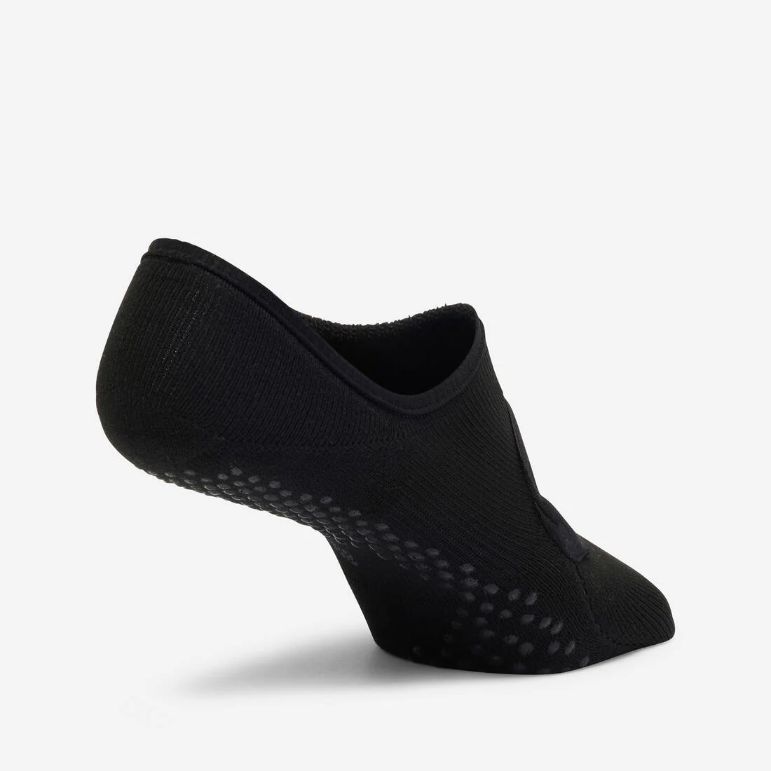 Calcetas de fitness antideslizantes negras para mujer - Image 3