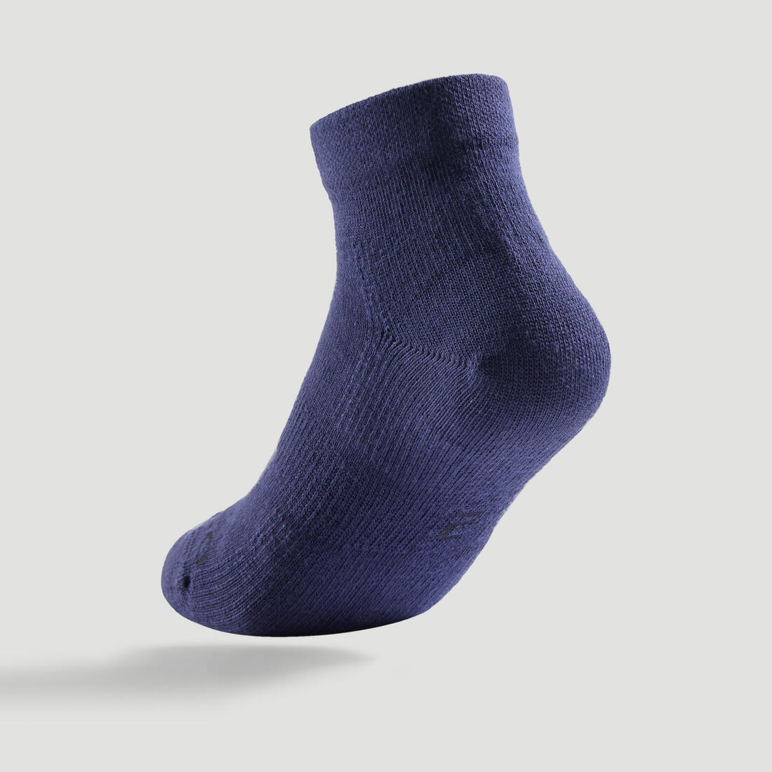 CALCETINES CAÑA MEDIA DEPORTE NIÑOS ARTENGO RS160 BLANCO AZUL MARINO PAQ 3 PAR - Image 10