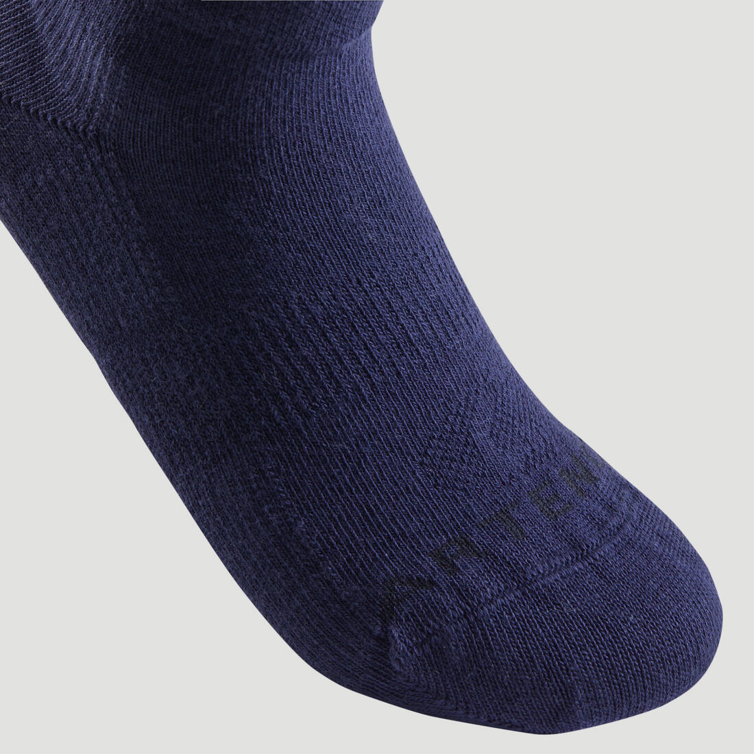 CALCETINES CAÑA MEDIA DEPORTE NIÑOS ARTENGO RS160 BLANCO AZUL MARINO PAQ 3 PAR - Image 14