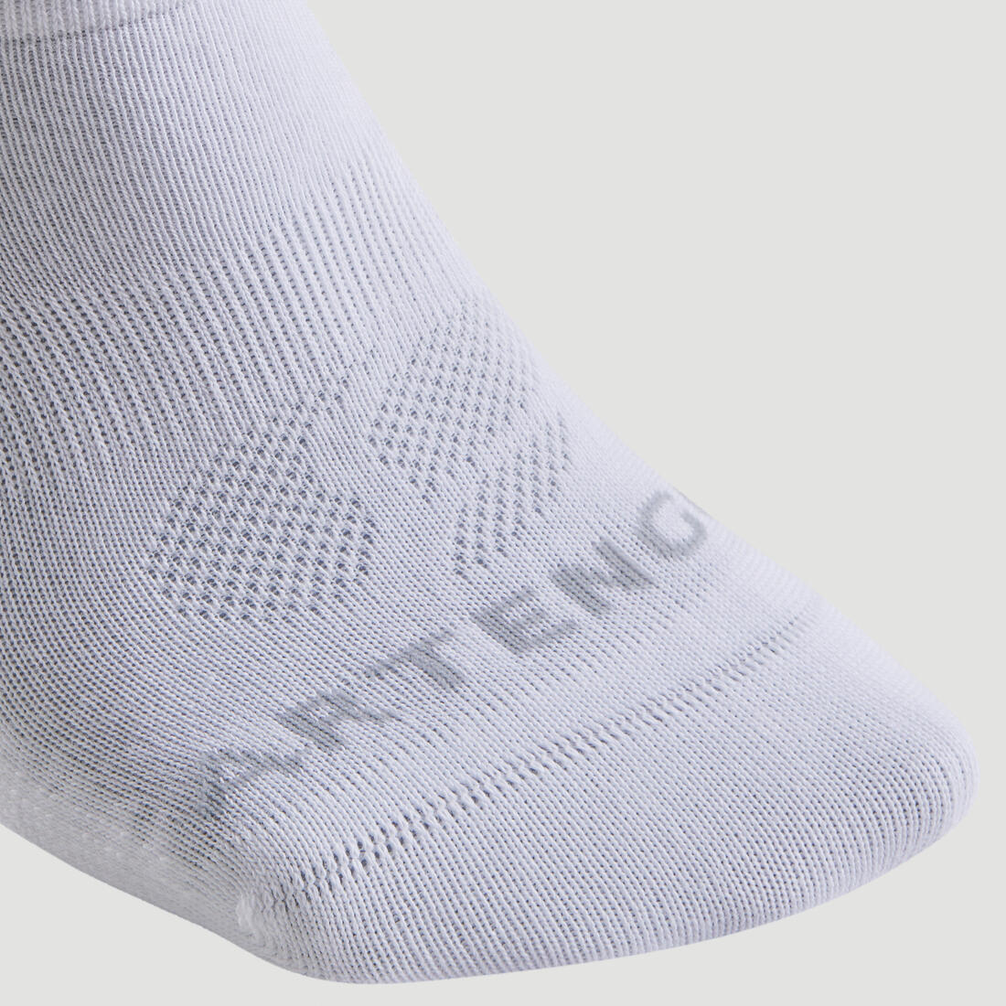 CALCETINES CORTOS DEPORTE ARTENGO RS 160 BLANCO AZUL MARINO PQT. 3 PARES - Image 8