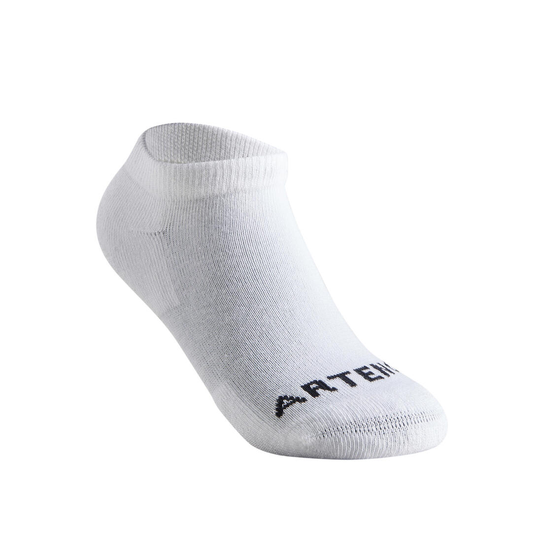 CALCETINES CORTOS DEPORTES RAQUETA NIÑOS ARTENGO RS 100 BLANCO LOTE DE 3 PARES - Image 2